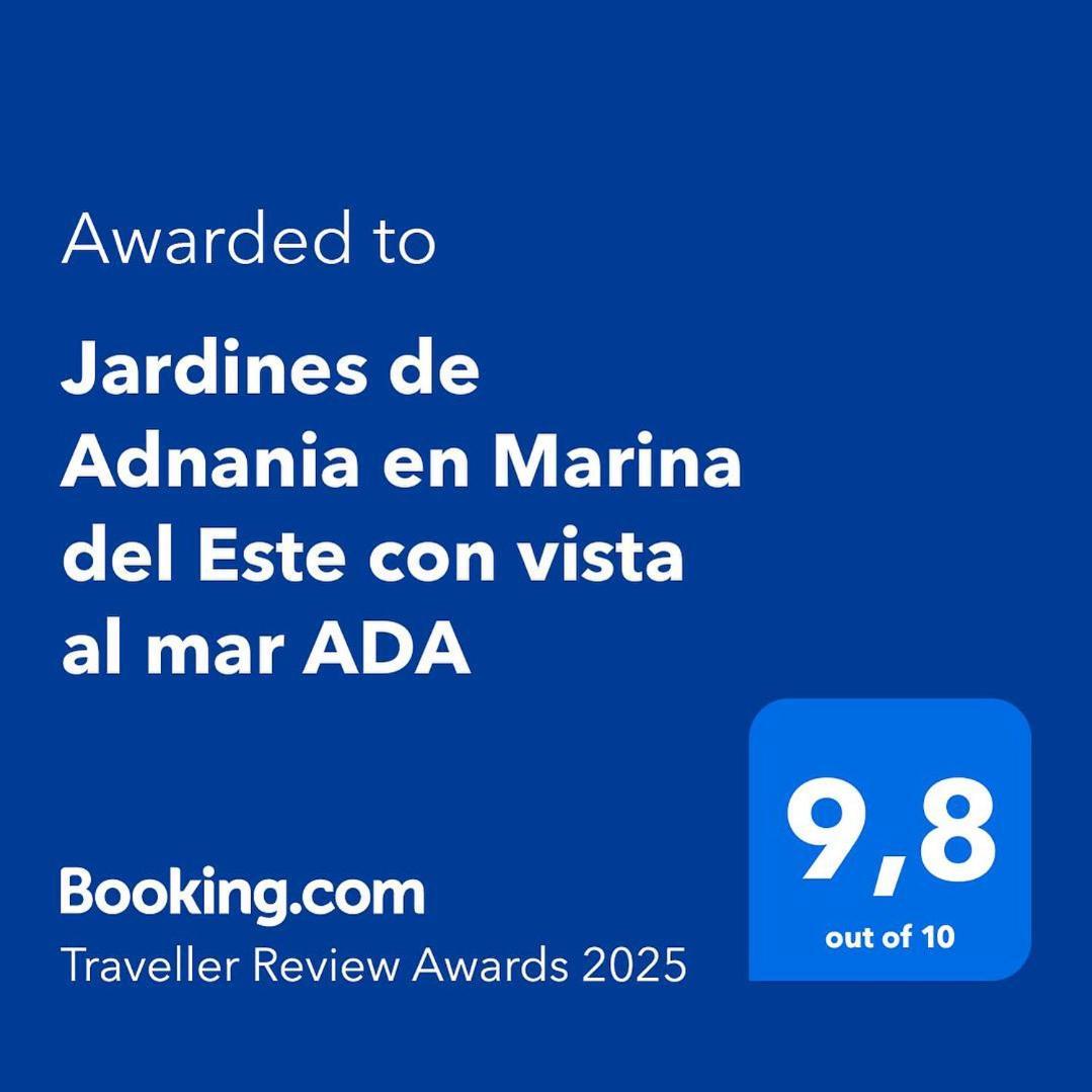Jardines De Adnania En Marina Del Este Con Vista Al Mar Ada La Herradura  Eksteriør billede
